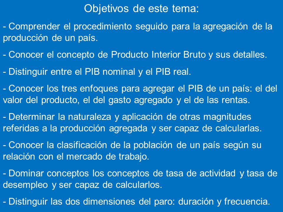 Variables Macroecon Micas Producci N Precios Y Empleo Ppt Descargar